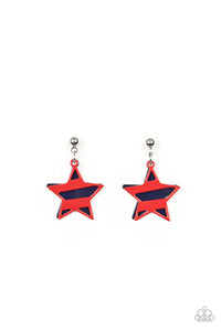 Starlet Shimmer- Patriotic Earrings, 5 pair