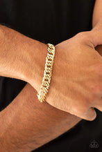 Load image into Gallery viewer, On The Ropes - Gold Urban Bracelet
