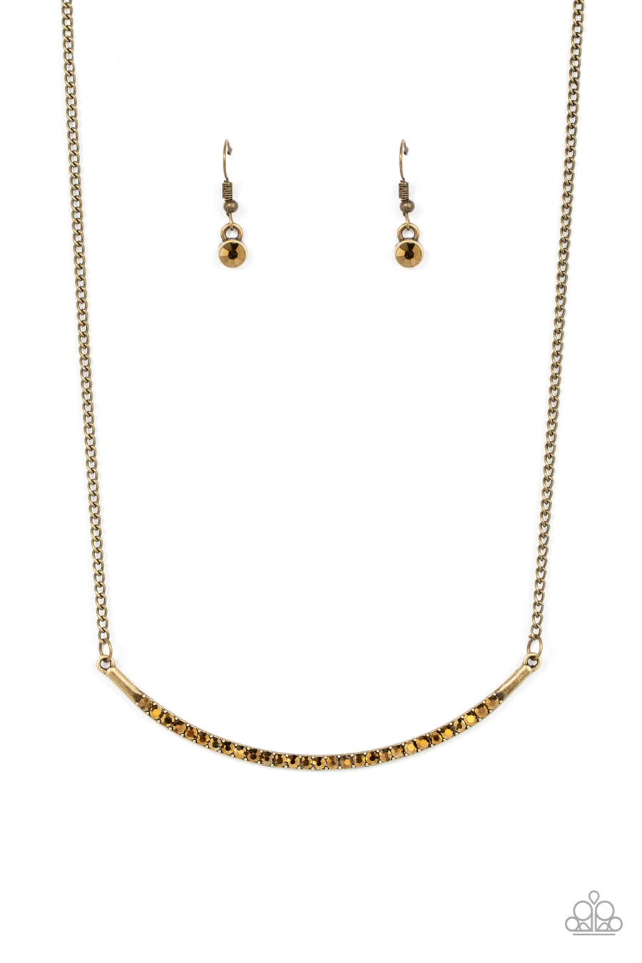 Collar Poppin Sparkle - Brass