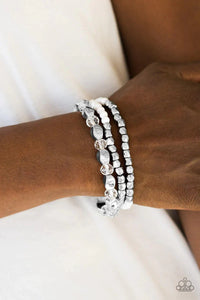 Beaded Bravado - White